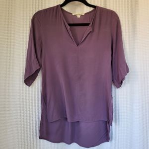 Dagg & Stacey lavender pull over top size 0